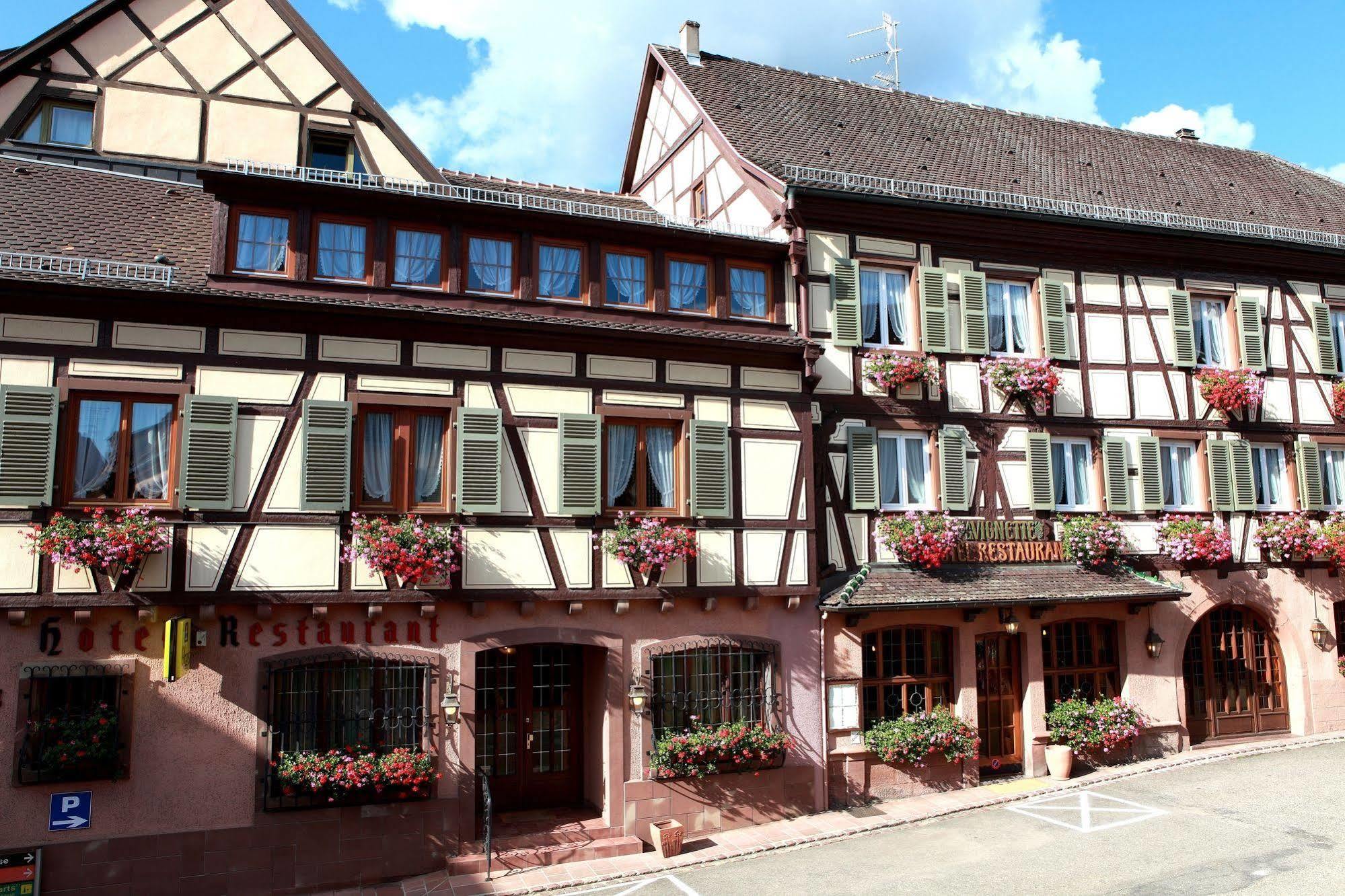 Hotel Restaurant A la Vignette Saint-Hippolyte  Esterno foto